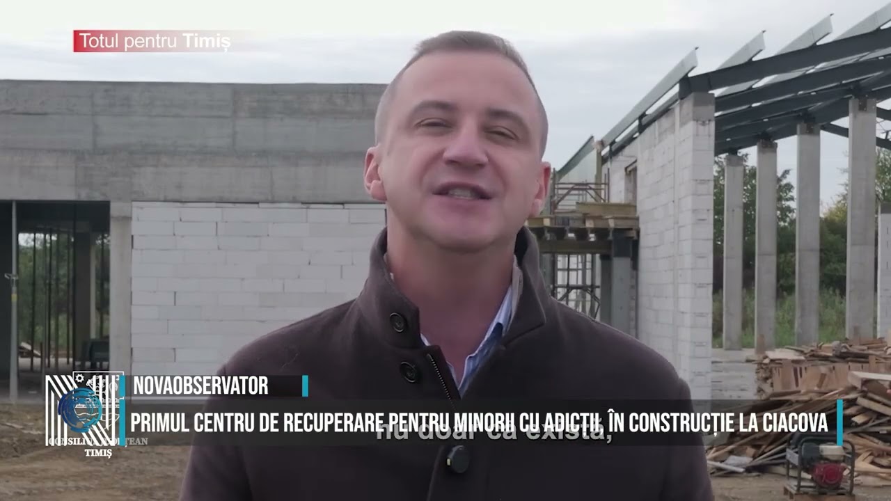 Primul centru de recuperare pentru minorii cu adicții, în construcție la Ciacova
