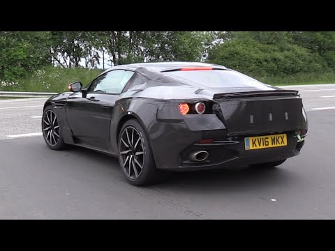 2018 Aston Martin V8 Vantage Prototype Vs 2017 Mercedes