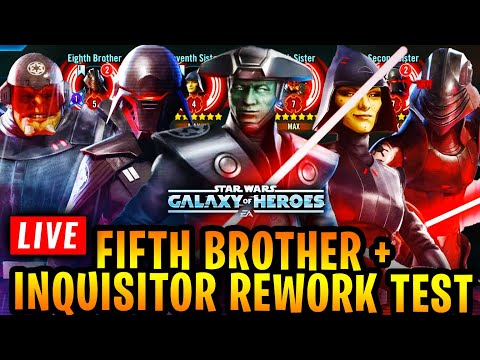 FIFTH BROTHER + INQUISITOR REWORKS TESTING LIVE - Grand Arena vs Mega Kraken