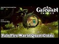 Genshin Impact Pale Fire World Quest Guide (Udumbara Pistil & Fravashi Tree Locations)