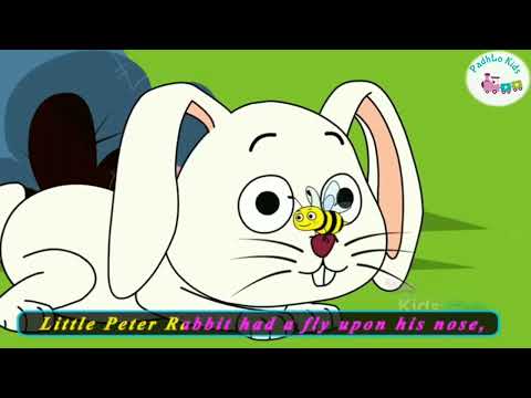Little Peter rabbit had a fly upon his noes | Little Peter rabbit  #poem  #nurseryrhymes