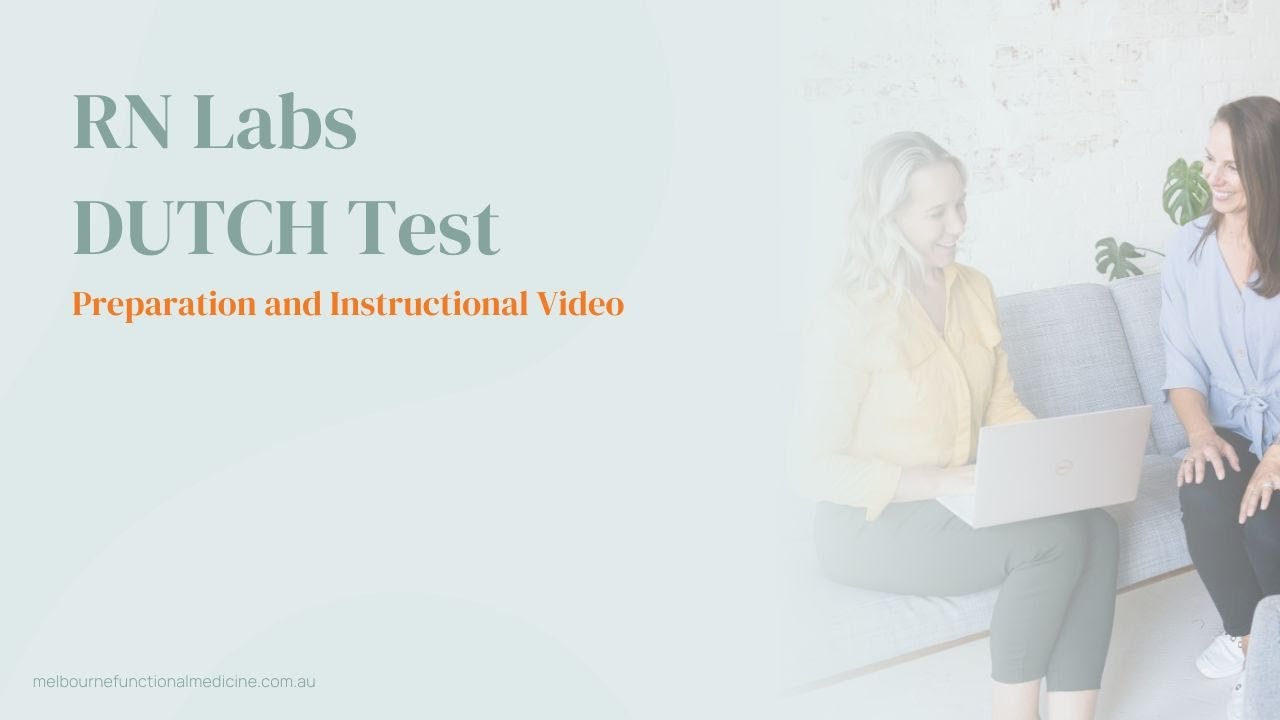 RN Labs DUTCH test instructions video