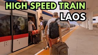 Laos First Class High-Speed Train: Luang Prabang to Vientiane