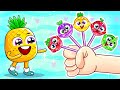 Finger Family Song With Lollipop Fun Kids Songs By YUM YUM Funny Kids Songs