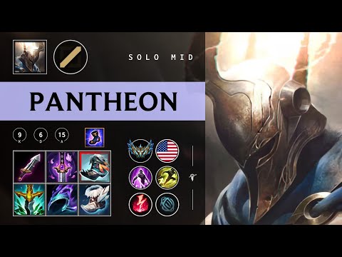 Pantheon Mid vs Azir - NA Challenger Patch 26.01