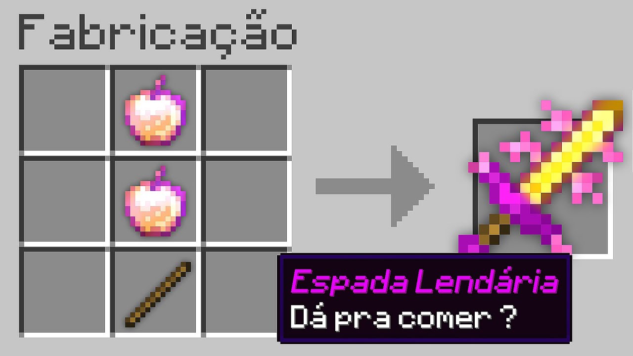 AS NOVAS ESPADAS LENDÁRIAS DO MINECRAFT