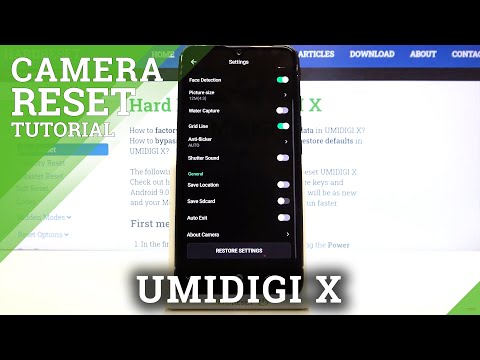 How to Reset Camera Settings in UMIDIGI X – Reset Camera Configuration