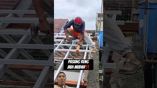 Download lagu How to install roofing on light steel battens so they don't shift #shorts #diy #installbatten #co... mp3