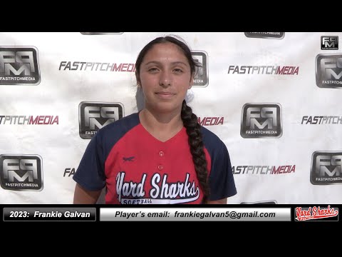2023 Frankie Galvan 3.8 GPA Athletic Third Base Softball Skills Video - Ca Yard Sharks Leavell