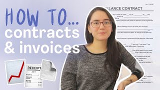 how to send contracts & invoices as a freelancer (+ a contract checklist & 6 free tools!)
