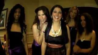 Elle Madison behind the scenes music video shoot