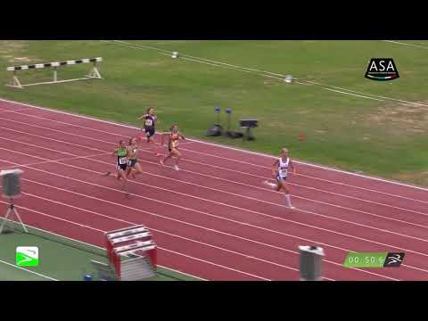 u/20 - Junior Girls 400m Heat 2 of 3