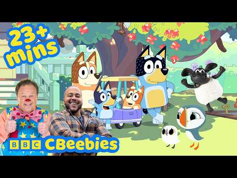 Springtime Adventures Compilation 🌼 | Bluey Mr Tumble and Friends | CBeebies 🌷🐝