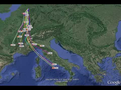 Takto se letělo v ročníku 2016 z německého Gladbecku. Zdroj: gordonbennett.aero