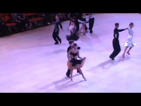02207 Junior Latin, WDC-AL European Championships Blackpool 2014, Pasodoble  Round 3 Heat 1