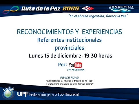 Reconocimientos y experiencias de la Ruta de la Paz El Trébol 2025 - 15-12-2025