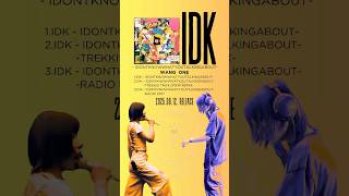 9/12 Release Wang One 4th Single「IDK - idontknowwhatyoutalkingabout-」https://lit.link/wangone