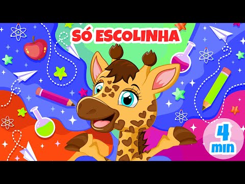 Só Escolinha da Giramille - 4 min | Desenho Animado Musical