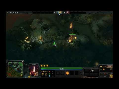Dota: Invoker Jungling; Midas in 6-7 minutes