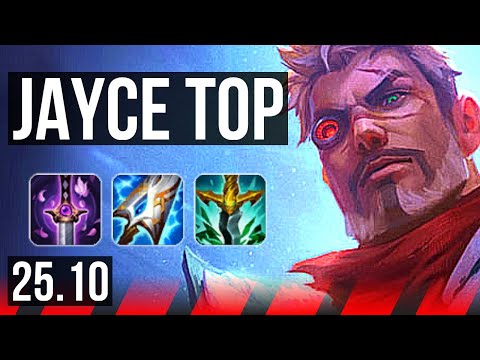 JAYCE vs NASUS (TOP) | 4k comeback, Legendary | KR Master | 25.10