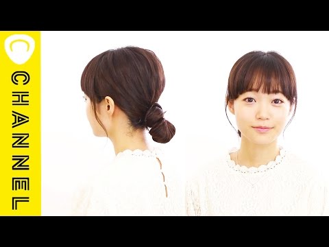 佐藤玲が教える！簡単シニヨン♡