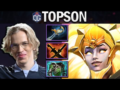 OG.TOPSON NEW HERO DAWNBREAKER WITH ECHO SABRE - DOTA 2 7.29 GAMEPLAY