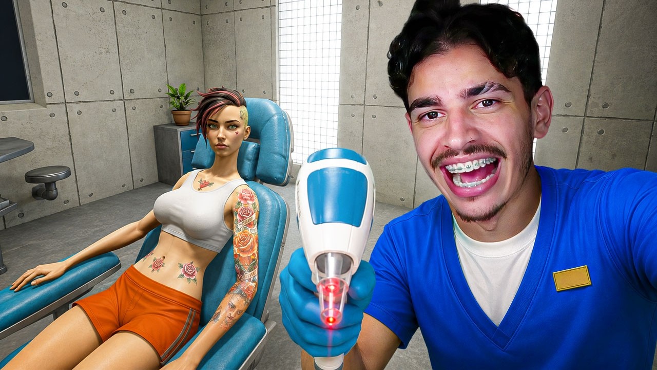 COMO SER UM ESPECIALISTA EM REMOVER TATUAGENS | Tattoo Removal Simulator