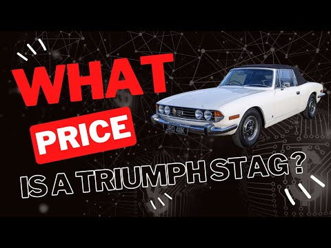 How Much Does a Triumph Stag Cost? Classic Car Prices & Market Trends!