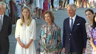 S.M. la Reina Doña Sofía preside el acto conmemorativo del 30º aniversario del fallecimiento de Su Majestad el Rey Balduino de Bélgica