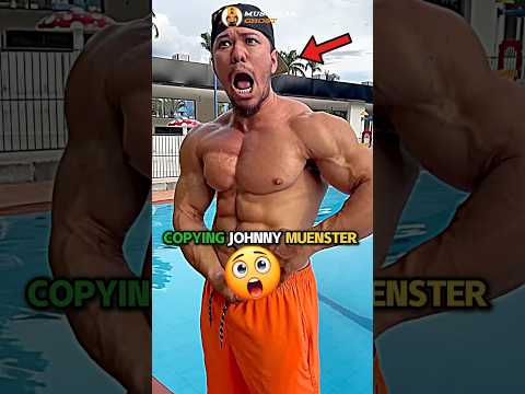 JOHNNY MUENSTER AURA 🥶 #bodybuilder #shorts #athlete #viral #edit #fyp