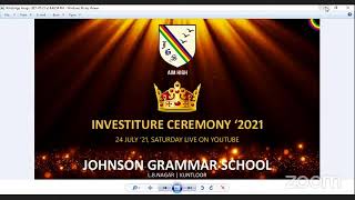 JGS -Investiture Ceremony 2021