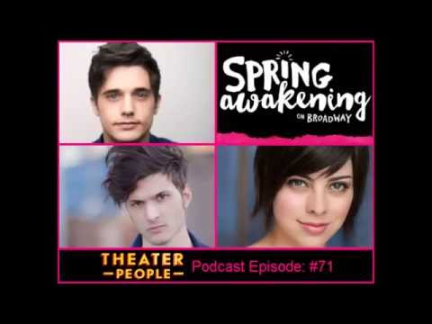[CC] Andy Mientus, Krysta Rodriguez, & Alex Boniello Theater People Interview