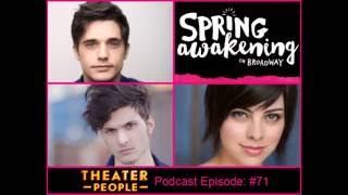 [CC] Andy Mientus, Krysta Rodriguez, & Alex Boniello Theater People Interview