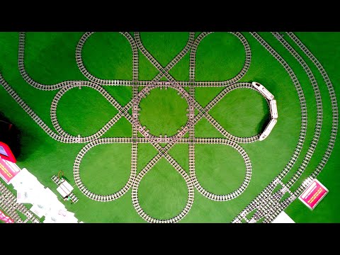 Crossover Madness LEGO train - TRIXBRIX