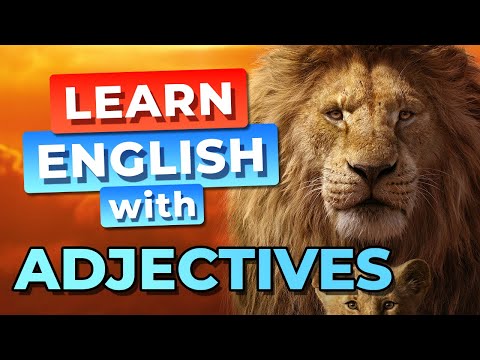 ADJETIVOS en Inglés en El Rey León 2019 (Nivel 1) - Aprende Inglés con The Lion King