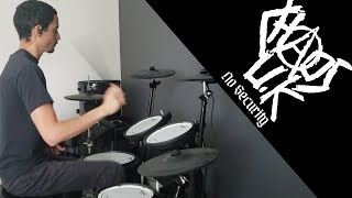 Chaos UK - No Security - D Beat Drum Cover