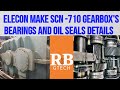 Bearings And Oil Seals Details Of ELECON Make SCN 710 Gear Box Rbgtech