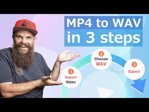 How to Convert MP4 to WAV | Audio Converter | MP4 to WAV Converter (2024)