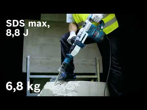 Perforateur filaire SDS Max 1150W GBH 5-40 DCE + coffret - 0611264000 BOSCH