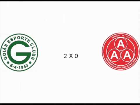 GOIÁS 3 X 1 ANAPOLINA CAMPEONATO GOIANO 2011