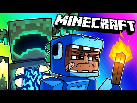 VanossGaming - Minecraft Funny Moments - Delirious House Reveal and The Warden!