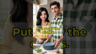 10 Household Chores in Real English — Say Them Like a Native! 🏠✨🇺🇸