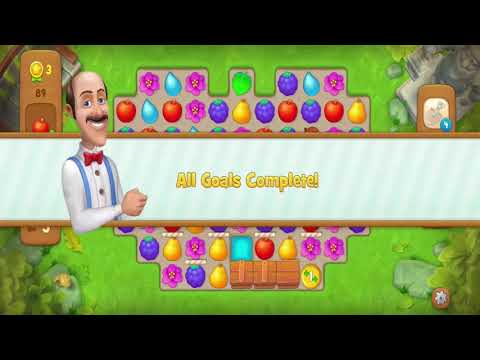 Gardenscapes level 89 walkthrough iOS-Android