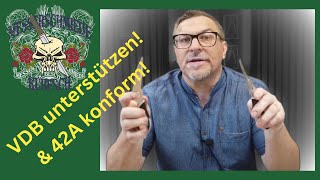 Nur 15 € – Erlös für den VDB! Diese Campingschere darfst du überall legal mitführen!