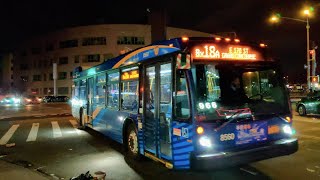 NYCT Bus: First Day of Bx18A & Bx18B Service @ University & West Tremont Avenues