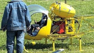 Super Giant Bell 47 RC Heli