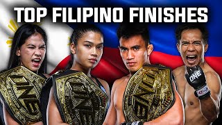 CRAZIEST Filipino Finishes In ONE History 🇵🇭🔥