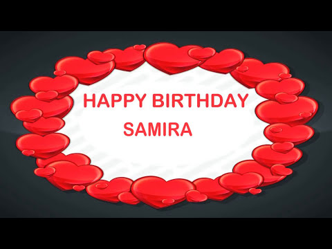 Samira Birthday Postcards - Happy Birthday SAMIRA