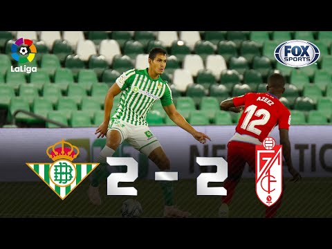 EMPATE ELETRIZANTE PELA LA LIGA! Melhores momentos de Betis 2 x 2 Granada