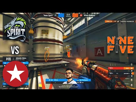 GRAND FINAL! Spirit vs Wisla Krakow - Nine to Five 3 - HIGHLIGHTS | CSGO